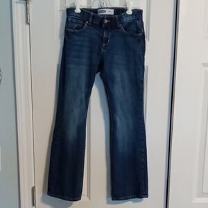 Old Navy Kids Boot Cut Blue Jeans